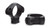Konus 2-Piece 30mm Steel Scope Rings Low Black