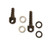 GrovTec Sling Swivel Stud Pack 1/2" Wood Screw, 3/4" Wood Screw