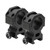 NcStar Vism Tactical 30mm Scope Rings 1.3 Inch Height Black