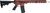 Great Lakes Firearms & Ammo AR15 Semi Automatic Rifle 223 Wylde 16" Stainless Steel Barrel Lipstick Red Battleworn