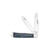 Rock Ridge Outdoors Cattleman Trapper Knife, 4.125 Inch Closed, Multicolor G10 Handle, Blue