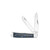 Rock Ridge Outdoors Cattleman Trapper Knife, 4.125 Inch Closed, Multicolor G10 Handle, Blue
