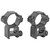 Riton Optics 30mm Scope Rings Black High