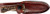 Uncle Henry Staglon Caper Fixed Blade Knife 3.1" Leather Sheath