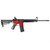 Ruger Red Distressed AR-556 Rifle 5.56mm NATO 30rd Mag 16.1" Barrel Custom Stock Finish