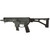 Angstadt Arms MDP-9 Gen 2 Semi Automatic Rifle 9mm 6" Barrel Gray (Uses Glock Magazines, 27RD, Roller-Delayed Action)