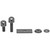 GrovTec KeyMod Bipod Stud Adapter Steel Black