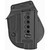 Fobus Paddle OWB Holster Right Hand Taurus Judge Steel Frame Polymer Black