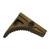 True North Concepts GRIPSTOP Aluminum Picatinny Grip Earth Brown