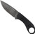Cobratec Knives D2 Skinner Fixed Blade Knife 3.75" Full Tang Black G10 Handle Kydex Sheath