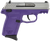 SCCY CPX-1 9mm Luger Pistol 3.1" Barrel 10+1 Round Stainless Slide Purple Frame (Includes Trigger Guard Lock)