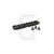 Geissele Automatics HK SMR 3-Hole 7-Slot Accessory Rail Black