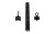 XS Lever Rail Ghost Ring Sight Set Marlin/Ruger 1894