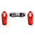 Hiperfire Hiperswitch 60 Degree Ambidextrous Safety Selector Red