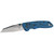 Hogue Deka Folding Knife 3.25" Modified Wharncliffe CPM 20CV Tumble Blade G-10 Handle Blue Lava