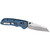 Hogue Deka Folding Knife 3.25" Modified Wharncliffe CPM 20CV Tumble Blade G-10 Handle Blue Lava