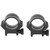 Weaver Quad Lock Detachable 1 Inch Scope Rings Matte Black High