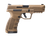 Breda/Dickinson RA9FED 9mm Luger Pistol 4.25" Barrel 17+1 Round Flat Dark Earth Cerakote Slide Flat Dark Earth Polymer Frame
