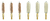 KleenBore 6 Piece Brush and Mop Set 9mm