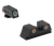 Meprolight Tru-Dot Sight Set Green Tritium/Orange Tritium Glock 42 43 43X 48X