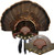 Mountain Mike's Beard Collector Turkey Mounting Kit Leather Mountain Mike's Beard Collector Turkey Mounting Kit Leather