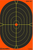 Caldwell Shooting Supplies Silhouette Targets 12x18 Inch Orange Peel 5 Pack