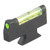HIVIZ Front Sight for S&W Revolver with Interchangeable Front Sight .310" Height Steel Fiber Optic Green