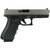 Glock 17 Gen 3 9mm Luger Pistol 4.5" Barrel 17+1 Rounds Two-Tone Black and Silver