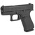 Glock 43X 9mm Luger Pistol 3.41" Barrel 10+1 Round Black (Slimline Frame, nDLC Finish, Fixed Glock Sights)