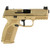 FN 509 Compact MRD 9mm Luger Pistol 3.7" Barrel 12/15+1 Round Flat Dark Earth