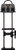 Tight Spot Quiver Rise Lite 5-Arrow Gun Metal