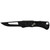 SOG Centi II Pocket Knife 2.1" Drop Point Stainless Steel Black Hardcase Blade Stainless Steel Handle Black - Image 1