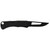 SOG Centi II Pocket Knife 2.1" Drop Point Stainless Steel Black Hardcase Blade Stainless Steel Handle Black - Image 2
