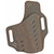 Versacarry Guardian OWB Holster Right Hand Brown Size 1
