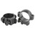 Burris Deluxe .22 Rings 1 Inch Medium 0.80 Inch Height Matte Black (Fits 3/8" Grooved Receivers)