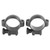 Burris Deluxe .22 Rings 1 Inch Medium 0.80 Inch Height Matte Black (Fits 3/8" Grooved Receivers)