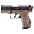 Walther P22 .22 LR Pistol 3.42" Barrel 10+1 Round Black Slide FDE Frame
