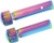Guntec USA AR-15 Extended Take Down Pin Set Rainbow PVD Coated