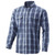 HUK Maverick Fishing Flannel Sargasso Sea Large