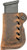 Versacarry Single Stack Leather Magazine Pouch Brown