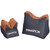 Champion Bench Rest Front and Rear Shooting Rest Bag Set Filled Nylon and Leather Gray