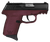 SCCY CPX-2 Gen3 9mm Luger Pistol 3.1" Barrel 10+1 Round Black Nitride Slide Crimson Red Polymer Grip