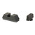 Ameriglo L-Height Black Sight Set for Glock 43X/48 MOS with Holosun 407/507K