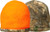 Hot Shot Maverick Deboossed Blaze Orange Fleece Beanie
