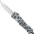 Cobratec Knives CTK1 OTF Knife 3" Drop Point Blue