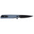 CRKT LCK Pocket Knife 3.38" Drop Point Sandvik 14C28N Black Oxide Blade G-10 Handle Gray - Image 2