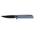 Columbia River Knife & Tool LCK+ Folding Knife 3.38 Inch Gray/Black