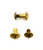 Hunter Leather Brass Sling Screw & Post