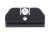 Night Fision Perfect Dot Night Sights for Glock 17-39 White Front, Black Square Rear
