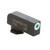 Ameriglo Glock Front Sight 0.200 in H x 0.125 in W Green Tritium White Outline